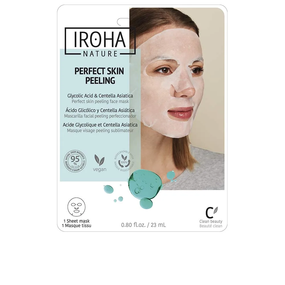 Iroha Nature PERFECT SKIN PEELING glicolic acid & centella asiatica