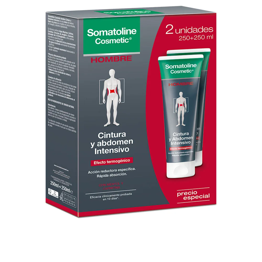 Somatoline Cosmetic HOMBRE CINTURA & ABDOMEN REDUCTOR INTENSIVO COFANETTO