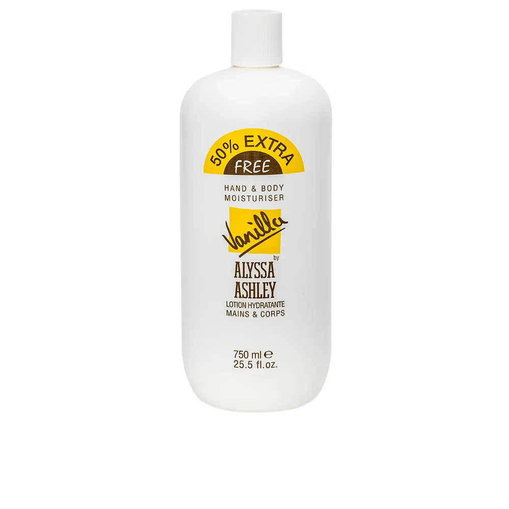 VANILLA hand and body moisturiser 750 ml
