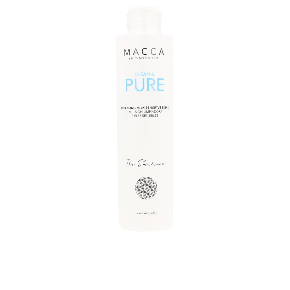 Latte detergente Clean & Pure per pelli sensibili 200 ml