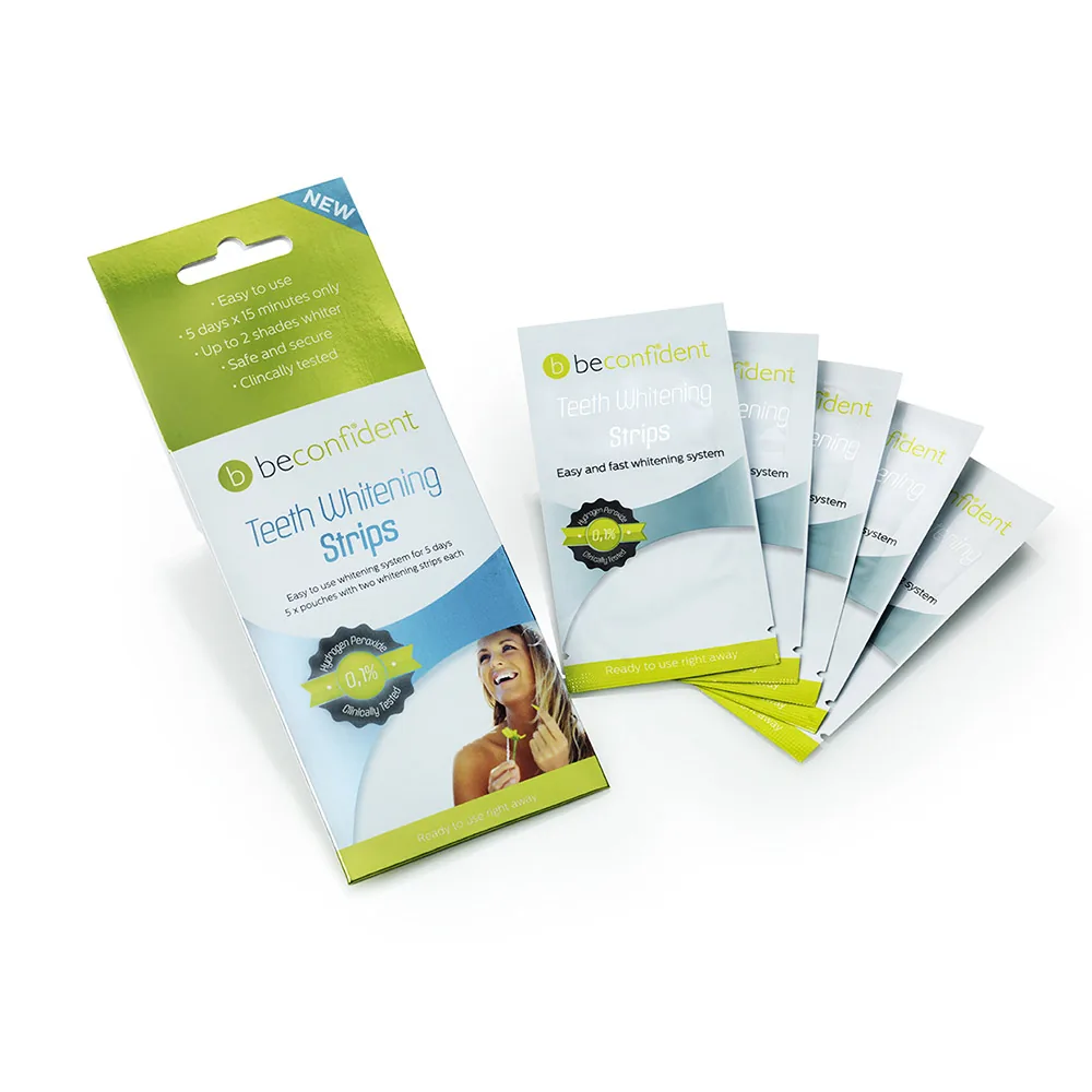 Beconfident TEETH WHITENING X3 strips