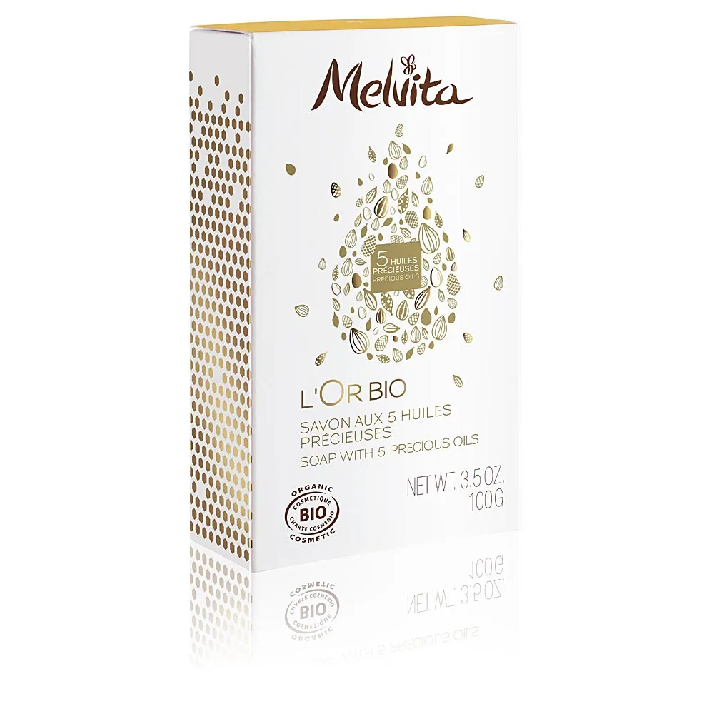 L'or bio savon aux 5 précieuses huiles 100 gr