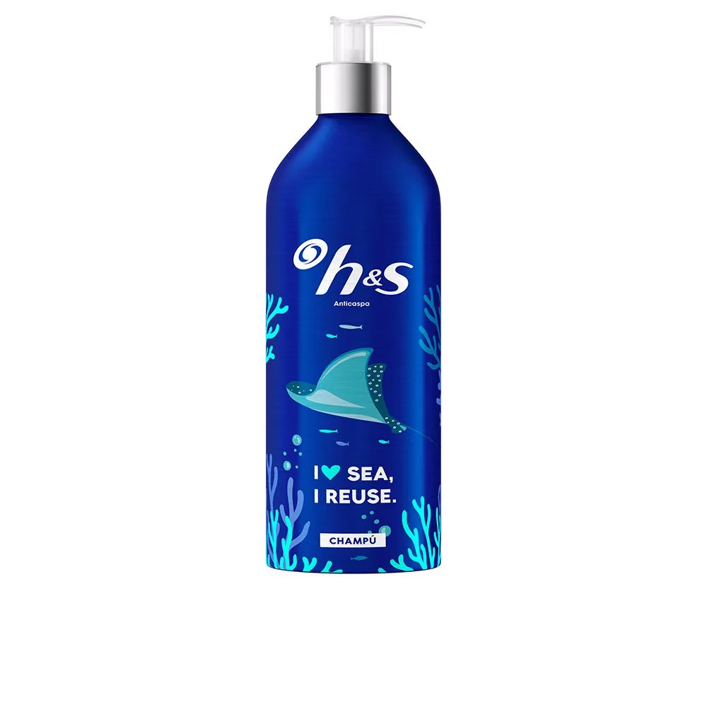 Head & Shoulders BOTELLA RELLENABLE ALUMINIO CLASICO champú